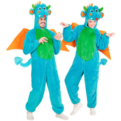 Déguisement Dragon Peluche Homme / Costume Dragon Peluche Homme / La Maison Du Déguisement