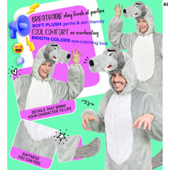 Location Déguisement Loup Adulte / Location Costume Combinaison Loup / La Maison Du Déguisement