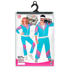 Déguisement Survêtement Années 80s Bleu Homme / Costume Jogging année 80 Bleu Homme / La Maison Du Déguisement