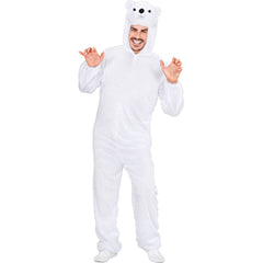 Déguisement Ours Polaire Adulte / Costume Ours Polaire Blanc / La Maison Du Déguisement
