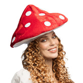 Chapeau Champignon / Coiffe Champignon Rouge et Blanc / La Maison Du Déguisement
