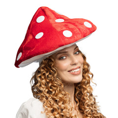 Chapeau Champignon / Coiffe Champignon Rouge et Blanc / La Maison Du Déguisement