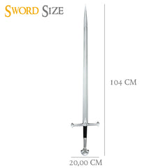 Epée Chevalier Luxe / Épée Médiévale Luxe / La Maison Du Déguisement