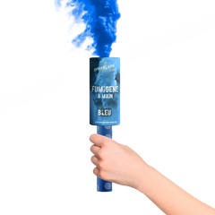 Fumigène à Main Bleu / FUMIGENE A MAIN 45 SEC BLEU / La Maison Du Déguisement