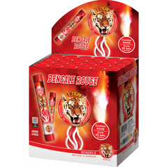 Torche à main Rouge / FLAMME BENGALE ROUGE F1 40 SEC / LA MAISON DU DEGUISEMENT