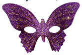 Loup Papillon Violet / Masque Papillon / La Maison du Déguisement
