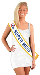 Echarpe Super Miss / La Maison Du Déguisement