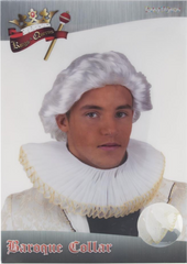 Col Fraise Luxe / Collerette Luxe / Collier Blanc / La Maison Du Déguisement