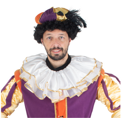 Col Fraise Blanc BM / Collerette BM / Collier Blanc BM / La Maison Du Déguisement