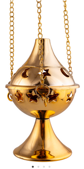 Encensoir d'Eglise sur Chaîne Or / La Maison Du Déguisement