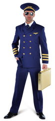 Location Déguisement Pilote de Ligne Luxe / Location Costume Pilote Luxe / La Maison Du Déguisement