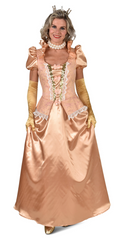 Location Déguisement Empire Dorée / Location Costume Joséphine Or / Location Costume Princesse Saumon Or / La Maison Du Déguisement