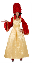 Location Déguisement Victoria Jaune / Location Costume Marquise Belle / La Maison Du Déguisement