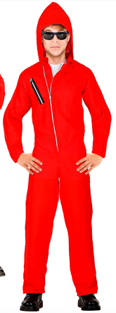 Déguisement La Casa de Papel Enfant / Costume Takers Combinaison Rouge Enfant / La Maison Du Déguisement