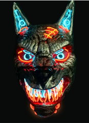 Masque Lumineux Loup / Masque LED Killer Loup / La Maison Du Déguisement