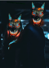 Masque Lumineux Loup / Masque LED Killer Loup / La Maison Du Déguisement
