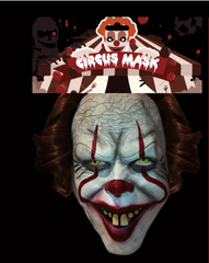 Masque Clown Pennywise / Masque Clown Ça / Masque Clown Horreur Luxe / La Maison Du Déguisement