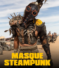 Masque Steampunk Plague Noir / Masque Médecin de la Peste Noir / Masque Docteur de la Peste Noir / La Maison Du Déguisement