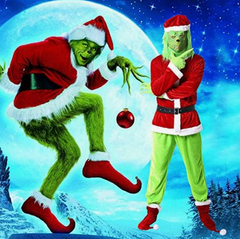 Déguisement Grinch Adulte / Costume Grinch Luxe / La Maison Du Déguisement