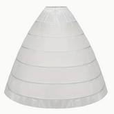 Jupon de Robe de Bal / Jupe Robe de Mariée Sirène élégante Blanc / Jupon Marquise Blanc / La Maison Du Déguisement