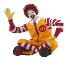 Location Déguisement Ronald Mcdonald Adulte / Location Ronald Mcdonald / La Maison Du Déguisement