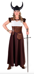 Location Déguisement de Viking Femme / Location Costume Dame Historique Game of Thrones Adulte / La Maison Du Déguisement