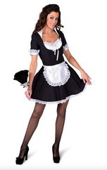 Location Déguisement Soubrette Adulte / Location Costume Serveuse Femme / Location Déguisement Femme De Chambre / Location Costume French Maid Adulte / La Maison Du Déguisement