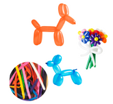 Ballons à Modeler par 100 Pièces Multicolores / 100 Ballons à Modeler Latex / La maison Du Déguisement