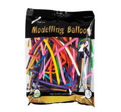 Ballons à Modeler par 100 Pièces Multicolores / 100 Ballons à Modeler Latex / La maison Du Déguisement