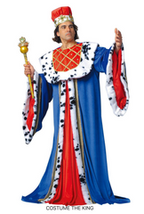 Location Déguisement Roi Médiéval Luxe Adulte / Location Costume Roi The King Luxe Homme / La Maison Du Déguisement