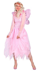 Location Déguisement Fée Rose Femme / Location Costume Robe Elfe Rose Adulte/ La Maison Du Déguisement