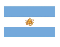 Drapeau Argentine, 90x150 CM / Argentine Flag / La Maison Du Déguisement