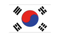 Drapeau de la Corée du Sud, 90x150 CM / South Korea Flag / La Maison Du Déguisement