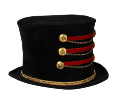 Location Chapeau Directeur De Cirque Luxe / Location Chapeau Dompteur De Cirque / Location Chapeau Haut de Forme Monsieur Loyal Luxe / La Maison Du Déguisement