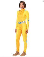 Location Déguisement Totally Spies™ jaune Alex Femme / Location Costume Combinaison Espionne Jaune / La Maison Du Déguisement