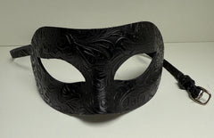 Loup Vénitien en Cuir Luxe / Masque Venise en Cuir Luxe / La Maison du déguisement