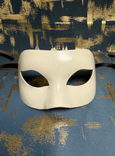 Loup Venise Civette Blanc / Masque Vénitien Chouette Evo Bry Blanc / La Maison Du déguisement