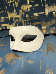 Loup Venise Civette Blanc / Masque Vénitien Chouette Evo Bry Blanc / La Maison Du déguisement