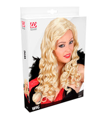 Perruque Bouclée Blonde / Perruque Jessica Blonde / La Maison Du Déguisement
