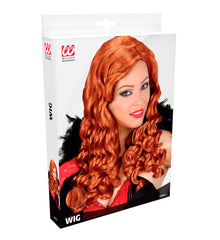 Perruque Bouclée Rousse / Perruque Jessica Rousse / La Maison Du Déguisement