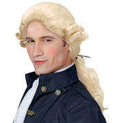 Perruque Marquis Coloniale Blonde / Perruque Marquis Comte Alphonse / La Maison Du Déguisement