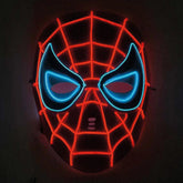Masque LED Spiderman Lumineux / Masque Spider-Man Led Coloré / La Maison Du Déguisement