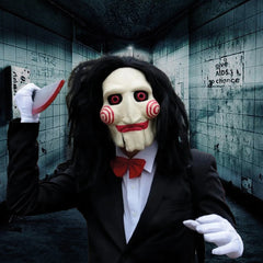 Masque SAW En Latex / Masque Halloween Jigsaw / La Maison Du Déguisement