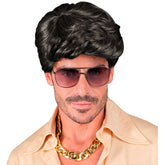 Perruque Rick Noir / La Maison DuDéguisement