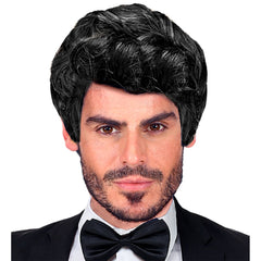 Perruque Rick Noir / La Maison DuDéguisement