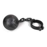 Boulet Bagnard Noir GM / Boulet De Prisonnier GM / Boulet Sur Chaine / La Maison Du Déguisement