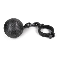 Boulet Bagnard Noir GM / Boulet De Prisonnier GM / Boulet Sur Chaine / La Maison Du Déguisement