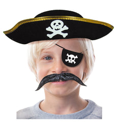 Chapeau Pirate Enfant / Chapeau Pirate Tricorne Enfant / Chapeau Corsaire enfant / La Maison Du déguisement