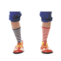 Chaussures Clown Luxe / Chaussures de Clown Rouges et Jaunes Luxe / La Maison Du Déguisement