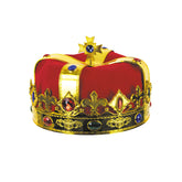 Couronne De Roi Métal Doré / Couronne Royal Luxe / La Maison Du Déguisement